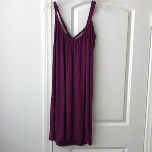 Lush Plum Sleeveless Dress